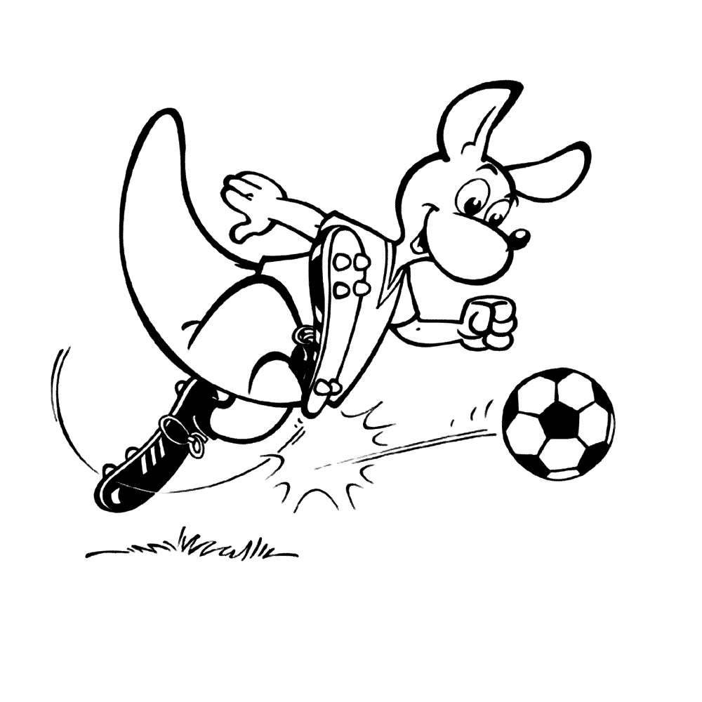 Plansa de colorat cu Fotbal 42 37